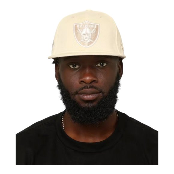 New Era Oakland Vegas Raiders Corduroy 59FIFTY Fitted Hat Superbowl Patch - Picture 5 of 9